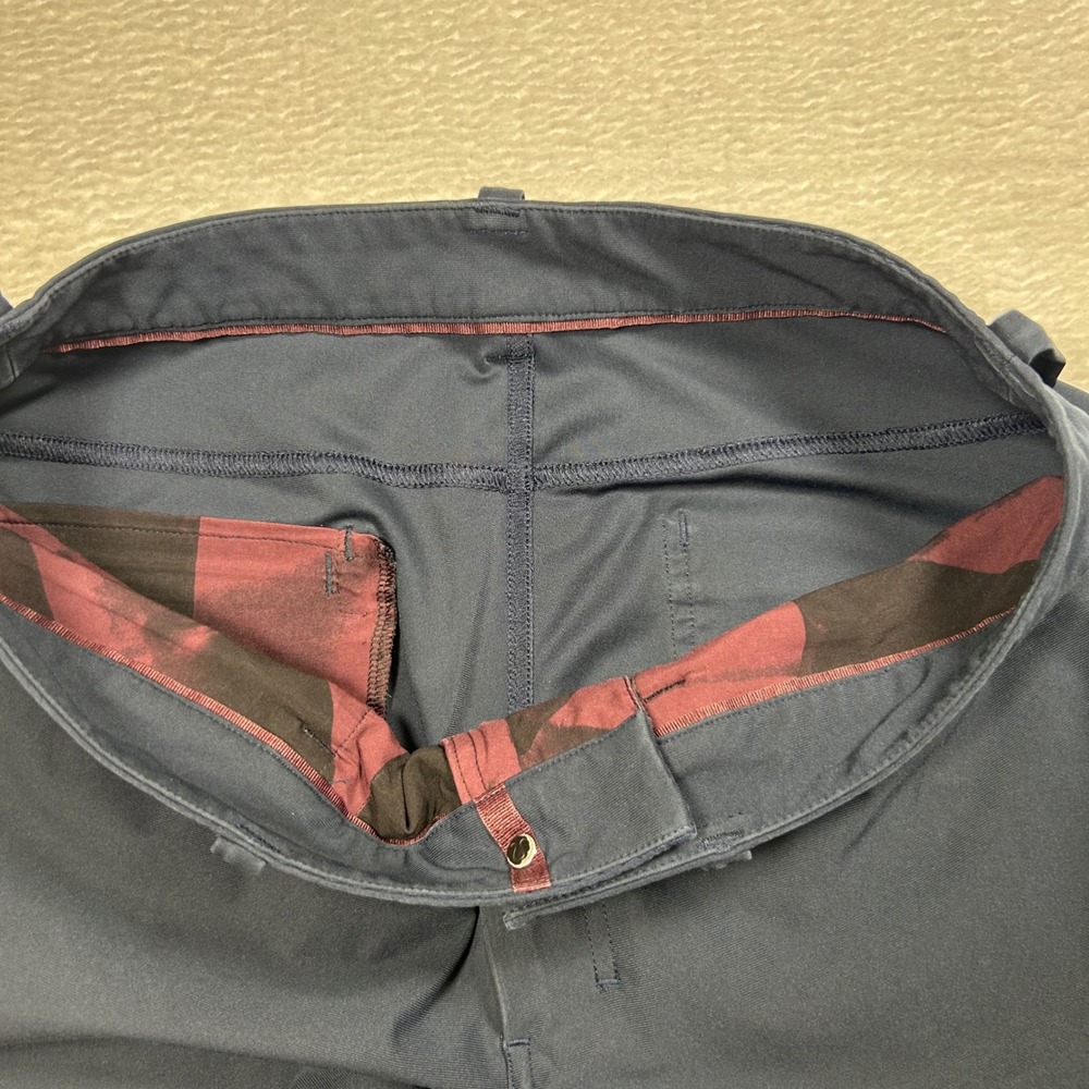 Lululemon ABC Pant Slim Trousers Mens 30 Navy Blue Technical Five Pocket Casual - Picture 3 of 10